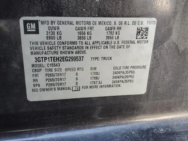 3GTP1TEH2EG299537 GMC Sierra C1500