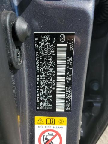 2019 LEXUS ES 300H - JTHB21B19K2002530
