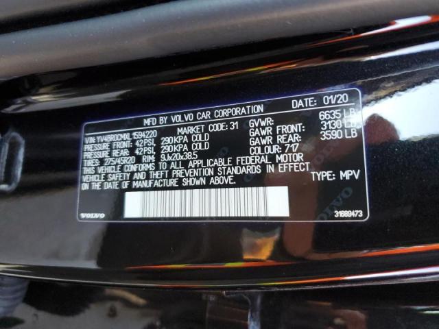 2020 VOLVO XC90 T8 R- - YV4BR0CMXL1594220