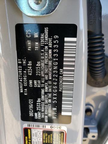 5XXG64J23NG133359 KIA K5 GT LINE