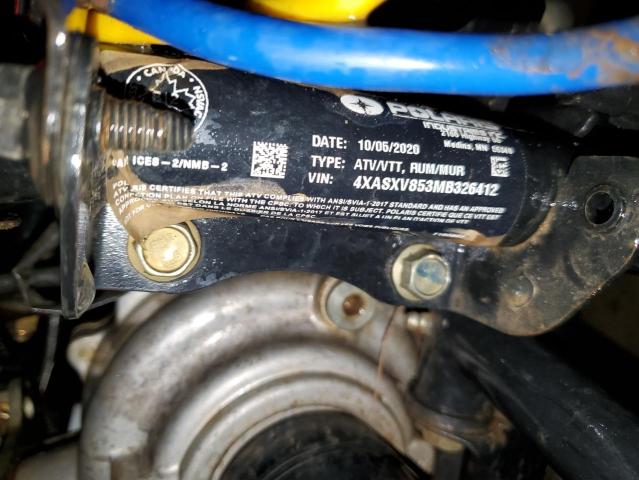 2021 POLARIS SPORTSMAN 4XASXV853MB326412