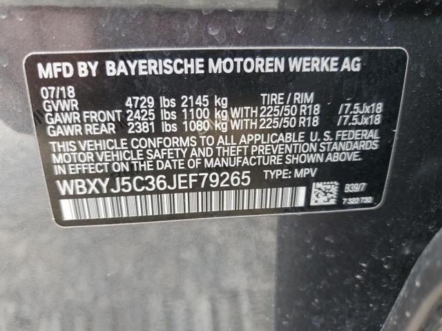 WBXYJ5C36JEF79265 BMW X2 Xdrive28i