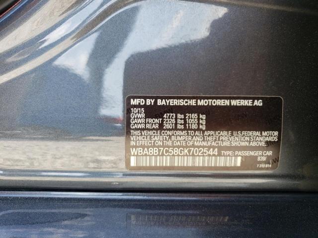 2016 BMW 340 XI - WBA8B7C58GK702544