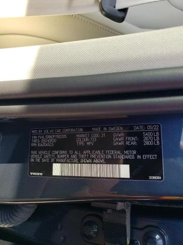 2023 VOLVO XC60 PLUS YV4L12RN2P1192205
