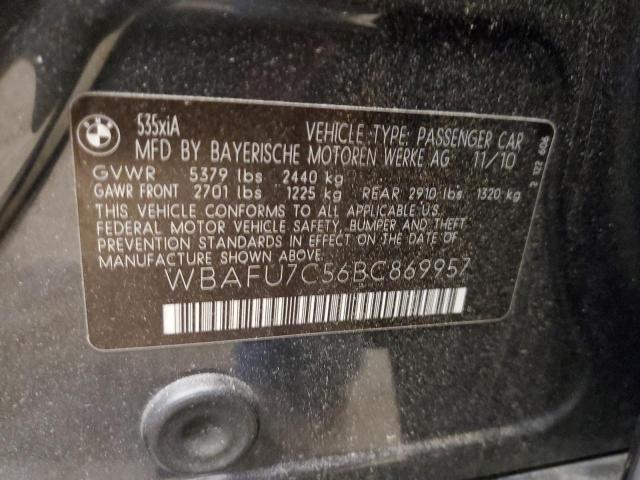 WBAFU7C56BC869957 BMW 535 XI