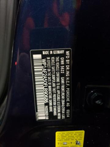 2015 PORSCHE MACAN TURB - WP1AF2A50FLB90686