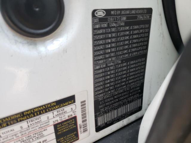 SALYB2RV2JA719827 Land Rover RANGEROVER