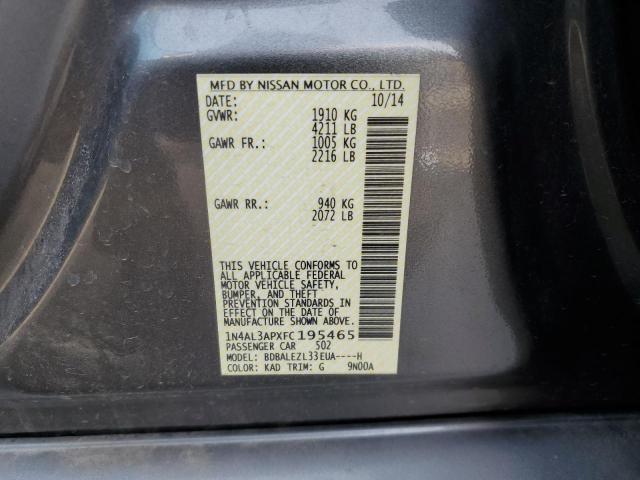 1N4AL3APXFC195465 Nissan ALTIMA 2.5