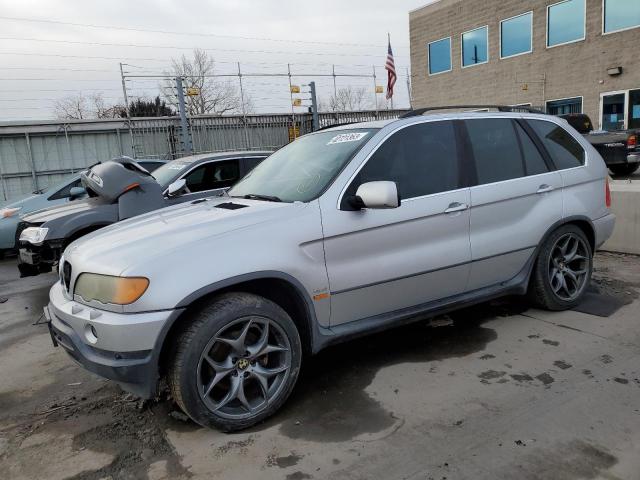 Salvage cars for sale from Copart Littleton, CO: 2002 BMW X5 4.4I