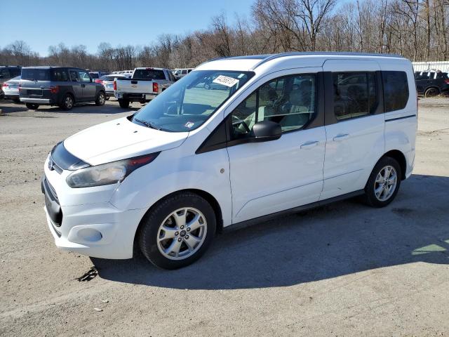 Salvage cars for sale from Copart Ellwood City, PA: 2015 Ford Transit Connect XLT