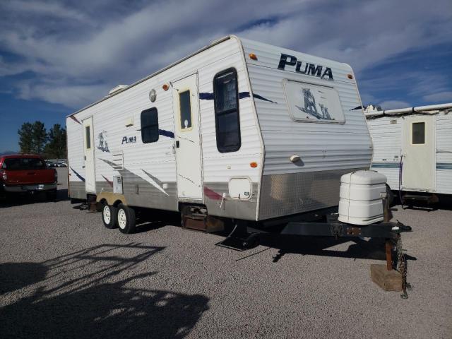 Wildwood salvage cars for sale: 2008 Wildwood Puma