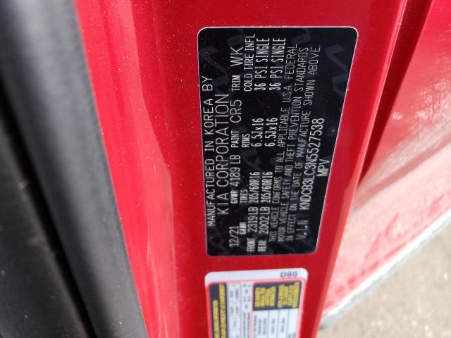 KNDCB3LC3N5527538 KIA NIRO LX
