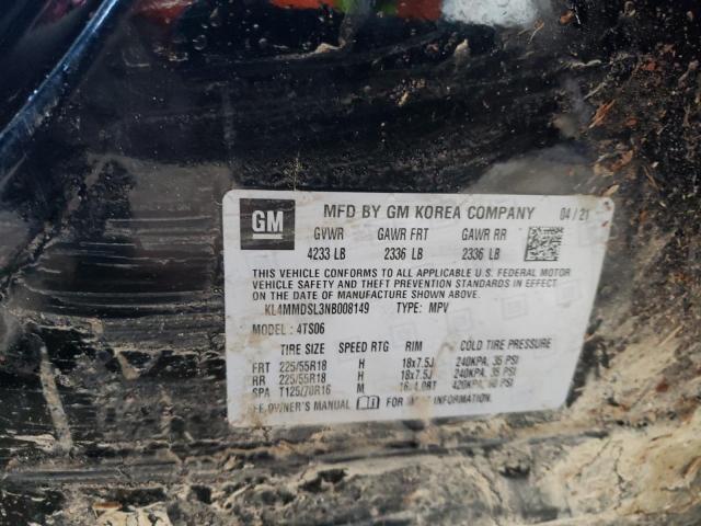 KL4MMDSL3NB008149 Buick Encore Gx Select