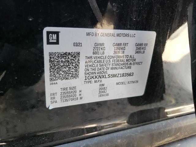 1GKKNXLS5MZ183563 GMC Acadia Denali