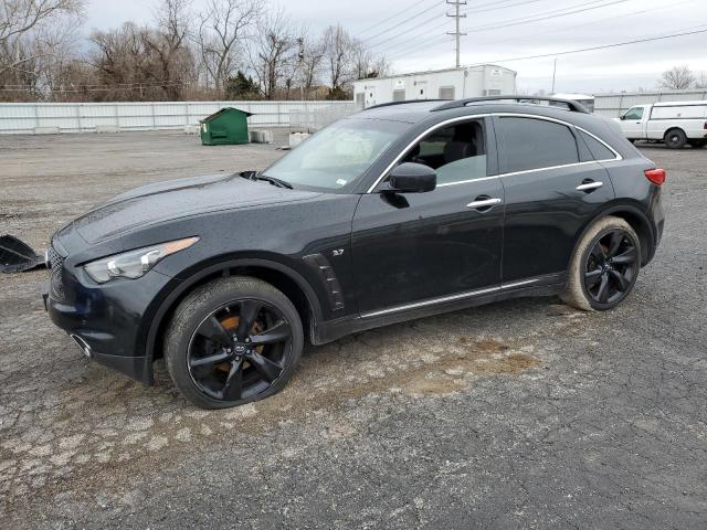 Infiniti QX70 salvage cars for sale: 2017 Infiniti QX70
