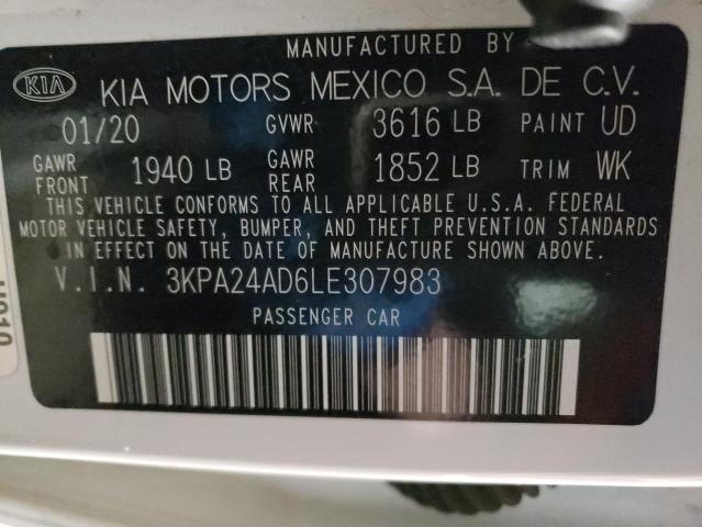 2020 KIA RIO LX - 3KPA24AD6LE307983