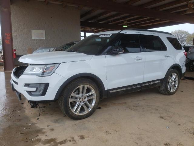 Ford Explorer salvage cars for sale: 2016 Ford Explorer XLT