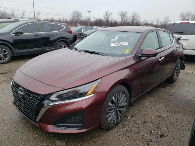 Salvage cars for sale at Woodhaven, MI auction: 2023 Nissan Altima SV