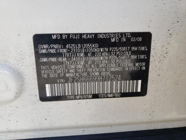 JF2SH66699H712524 Subaru Forester 2.5xt Limited
