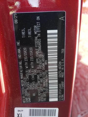 2021 TOYOTA HIGHLANDER 5TDFZRBH1MS144750