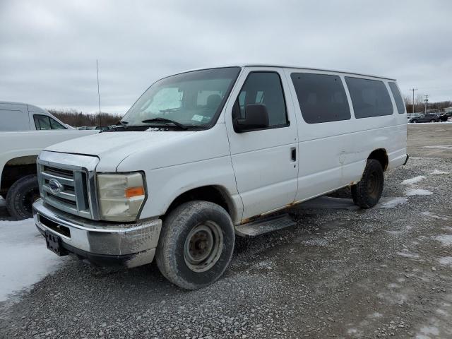 Salvage cars for sale from Copart Leroy, NY: 2010 Ford Econoline E350 Super Duty Wagon
