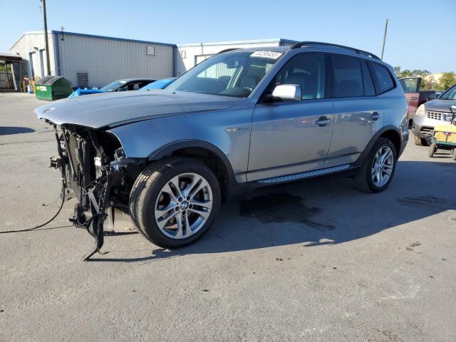 Salvage cars for sale from Copart Orlando, FL: 2008 BMW X3 3.0SI