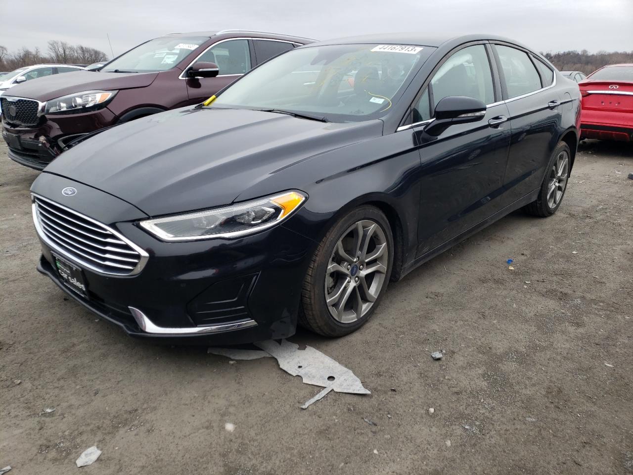 2020 Ford Fusion Sel VIN: 3FA6P0CDXLR137154 Lot: 46605824