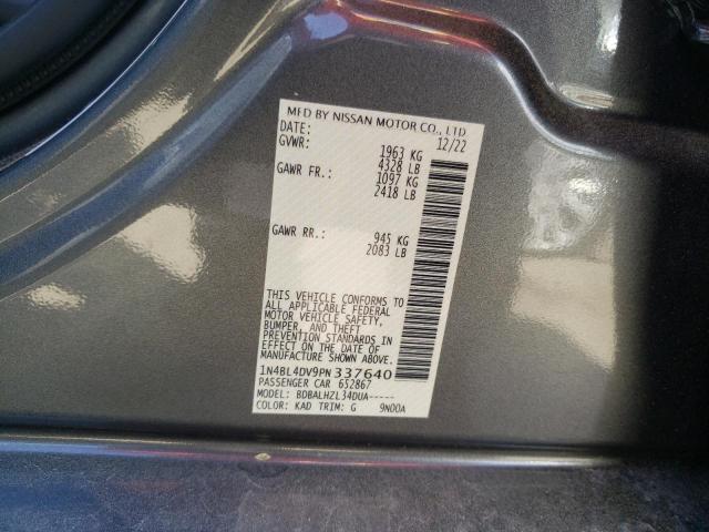 2023 NISSAN ALTIMA SV - 1N4BL4DV9PN337640