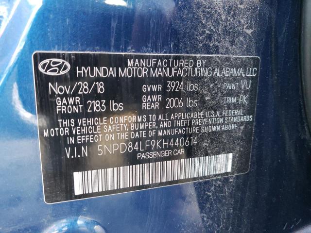 5NPD84LF9KH440614 Hyundai Elantra SE 13