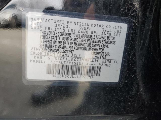 2020 NISSAN KICKS SV - 3N1CP5CV6LL522297