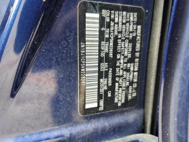 2019 NISSAN ROGUE SPT JN1BJ1CP5KW228387