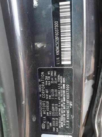 KNDMC5C18F6037300 KIA SEDONA EX