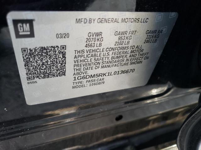 2020 CADILLAC CT5 LUXURY - 1G6DM5RK1L0136670