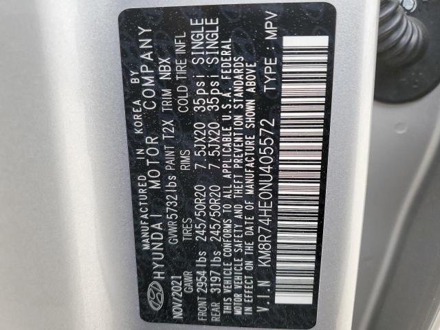 2022 HYUNDAI PALISADE C - KM8R74HE0NU405572