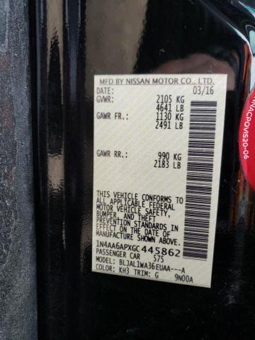 1N4AA6APXGC445862 Nissan Maxima 3.5s