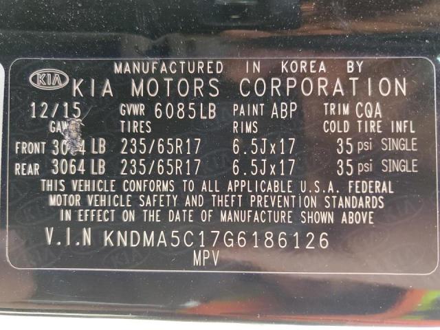KNDMA5C17G6186126 KIA Sedona L
