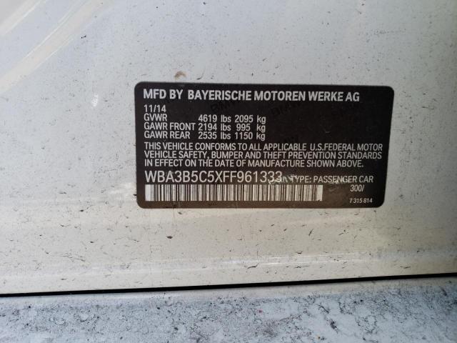 2015 BMW 328 XI SUL WBA3B5C5XFF961333