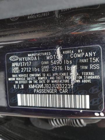 2018 GENESIS G80 SPORT - KMHGN4JB2JU232239