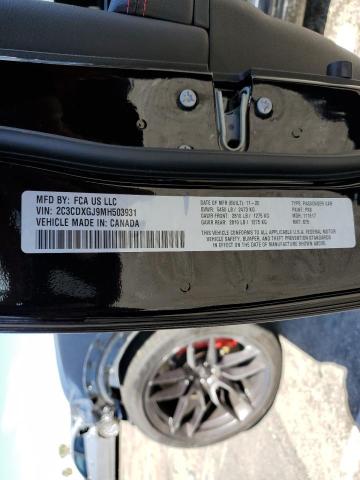 2C3CDXGJ9MH503931 Dodge Charger Scat Pack