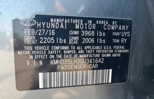 2016 HYUNDAI ELANTRA GT - KMHD35LH3GU341642