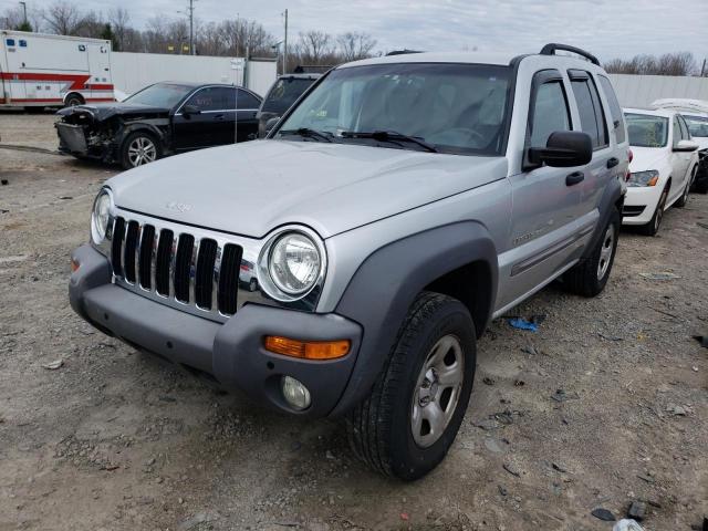 Jeep Liberty salvage cars for sale: 2002 Jeep Liberty Sport