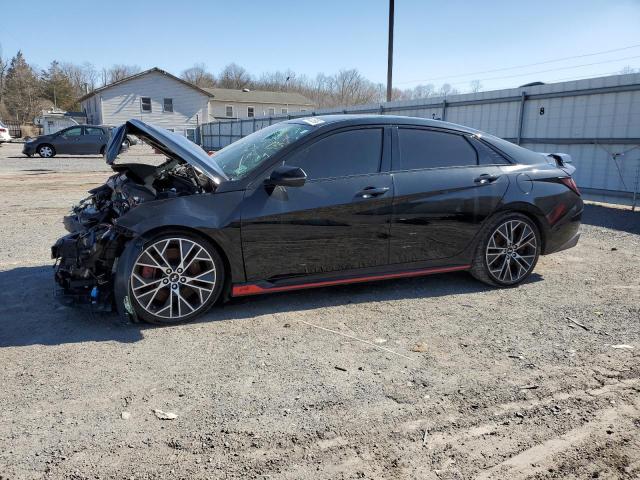 Salvage cars for sale from Copart York Haven, PA: 2022 Hyundai Elantra N