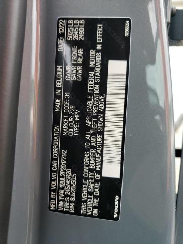 2023 VOLVO XC40 PLUS YV4L12UL2P2017792