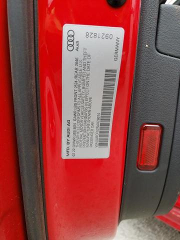 2022 AUDI A5 PREMIUM - WAUABCF52NA028674