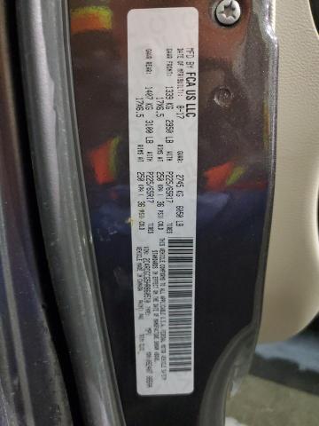 2017 DODGE GRAND CARA - 2C4RDGCG5HR860510