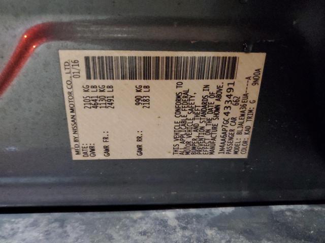 1N4AA6AP7GC433491 Nissan Maxima 3.5s