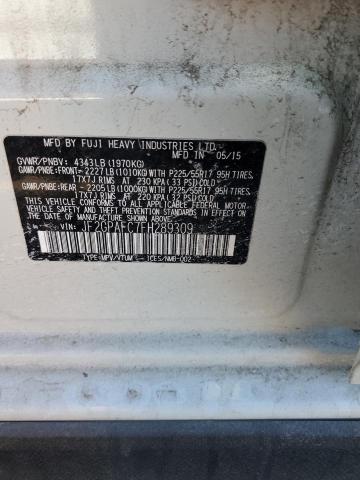 JF2GPAFC7FH289309 Subaru Xv Crosstrek 2.0 Premium