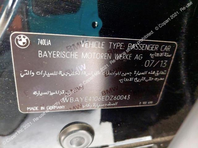 WBAYE4106EDZ60043 BMW 740LI