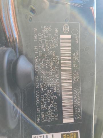 2020 TOYOTA PRIUS L - JTDKARFU9L3104624