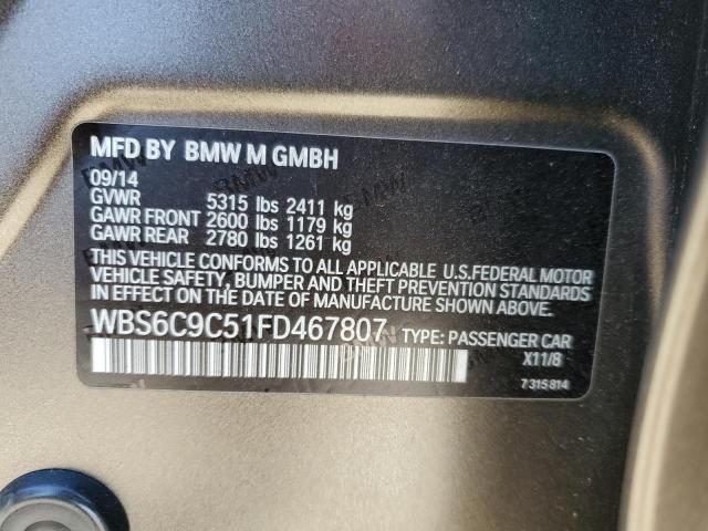 WBS6C9C51FD467807 BMW M6 Gran Coupe